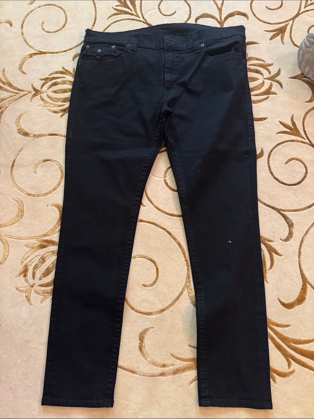 True Religion Men’s Black Skinny Jeans